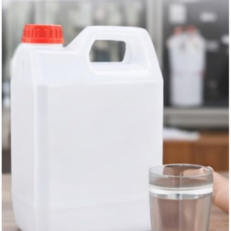 2 Litre Water Storage Can HDPE Leakproof Portable Bottle | Reusable Water Container for Zamzam, Home & Travel | Secure Cap